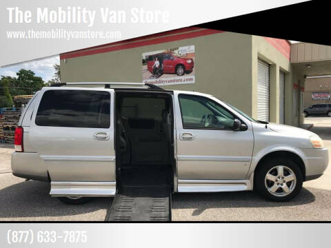2007 Chevrolet Uplander for sale at The Mobility Van Store in Lakeland FL