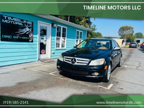 2008 Mercedes-Benz C-Class for sale at Timeline Motors LLC in Clayton NC