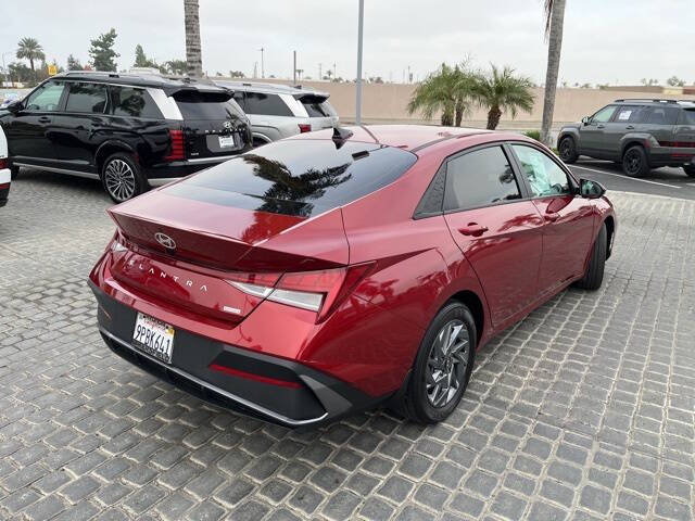 2024 Hyundai Elantra Hybrid Blue