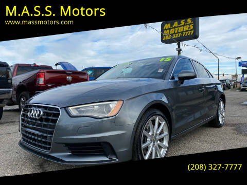 2015 Audi A3 for sale at M.A.S.S. Motors in Boise ID