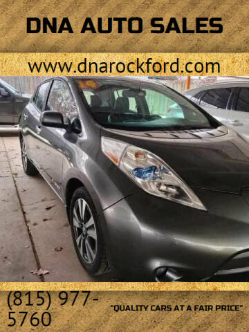 2014 Nissan LEAF for sale at DNA Auto Sales in Rockford IL