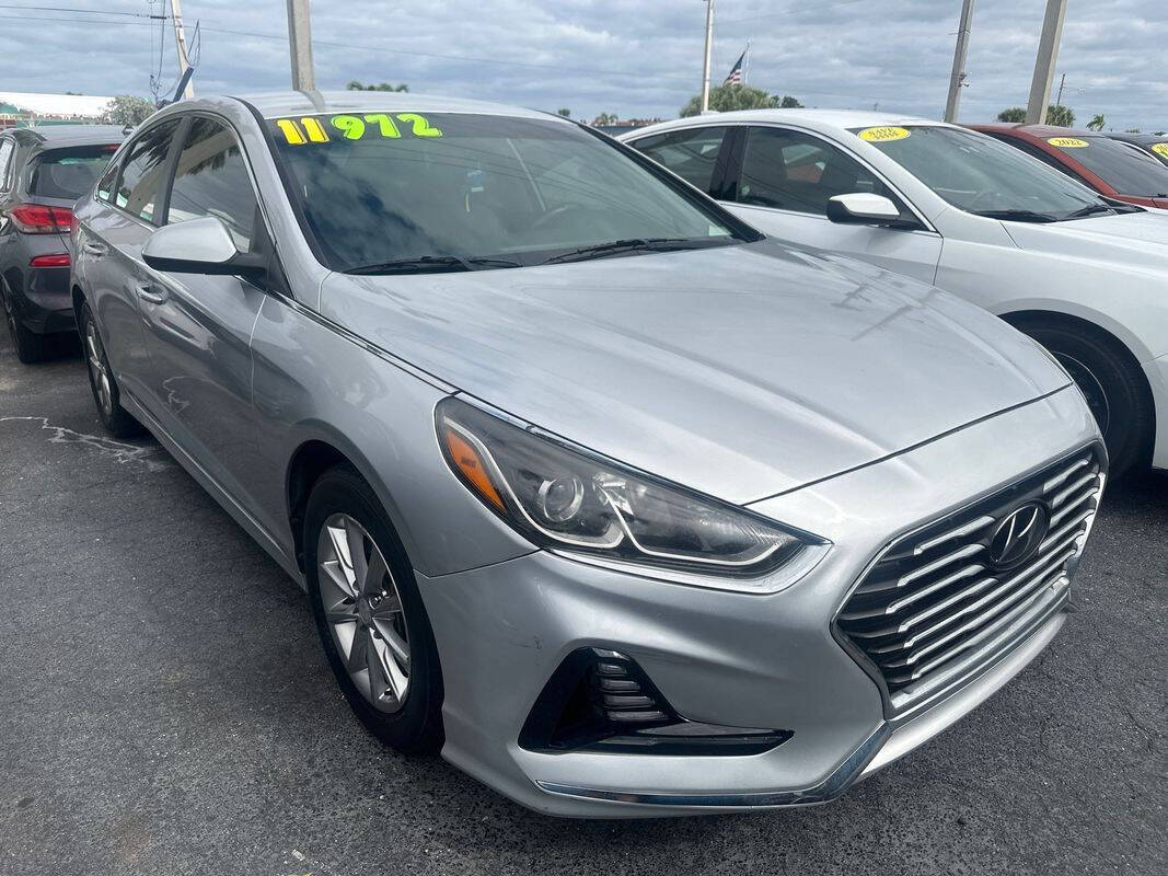 2018 Hyundai SONATA for sale at Tropical Auto Sales in North Palm Beach, FL