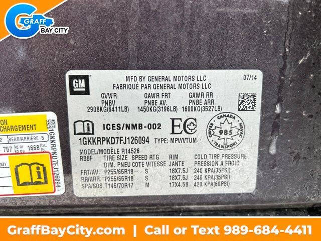 2015 GMC Acadia SLE-2