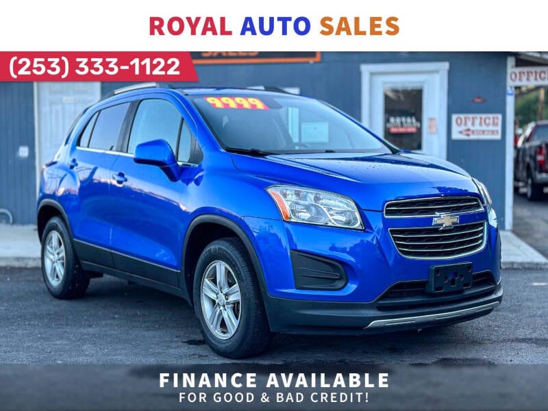 2015 Chevrolet Trax for sale at Royal Auto Sales, LLC in Algona WA