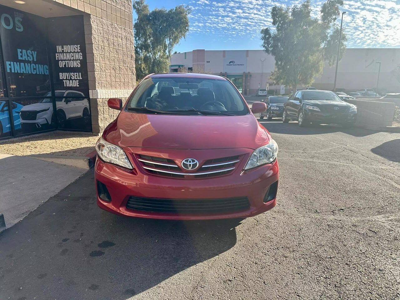 2013 Toyota Corolla for sale at HUDSONS AUTOS in Gilbert, AZ