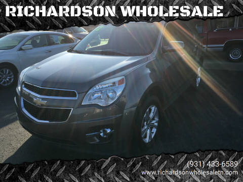 2010 Chevrolet Equinox for sale at RICHARDSON WHOLESALE in Fayetteville TN