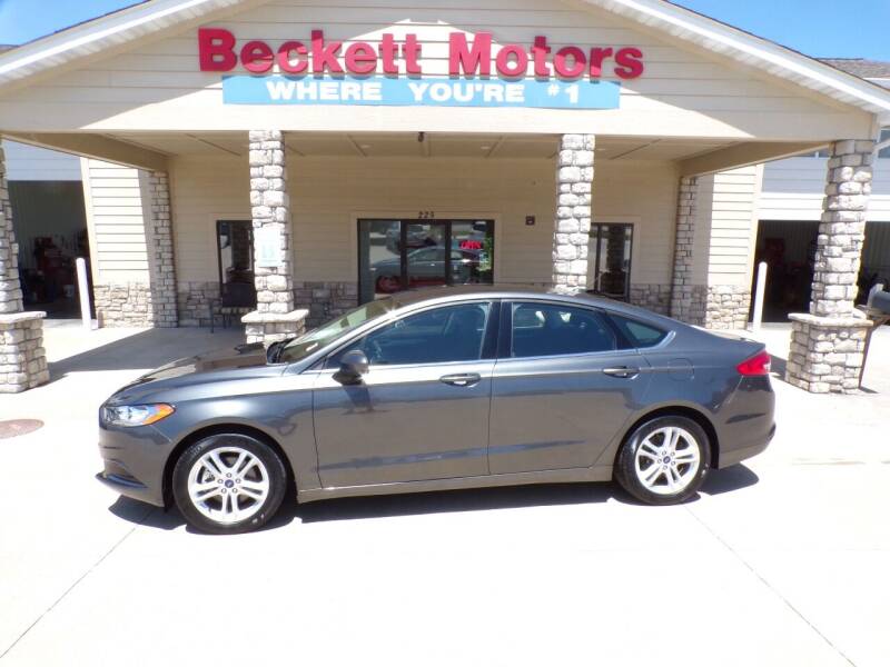 2018 Ford Fusion for sale at Beckett Motors in Camdenton MO