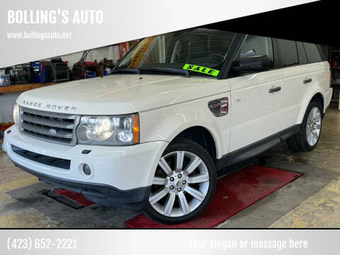 2009 Land Rover Range Rover Sport for sale at BOLLING'S AUTO in Bristol TN