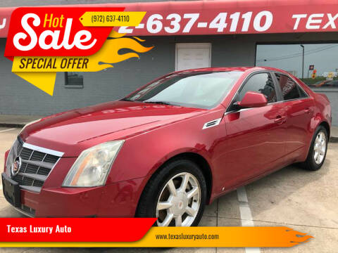 2009 Cadillac CTS for sale at Texas Luxury Auto in Cedar Hill TX