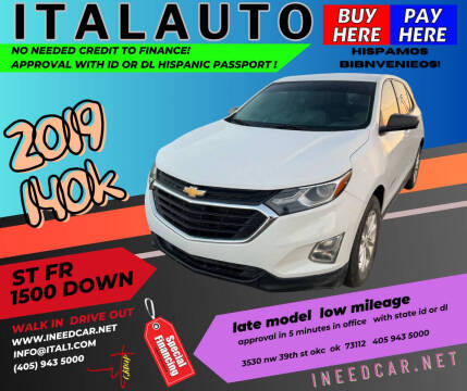 2018 Chevrolet Equinox for sale at IT GROUP in Oklahoma City OK