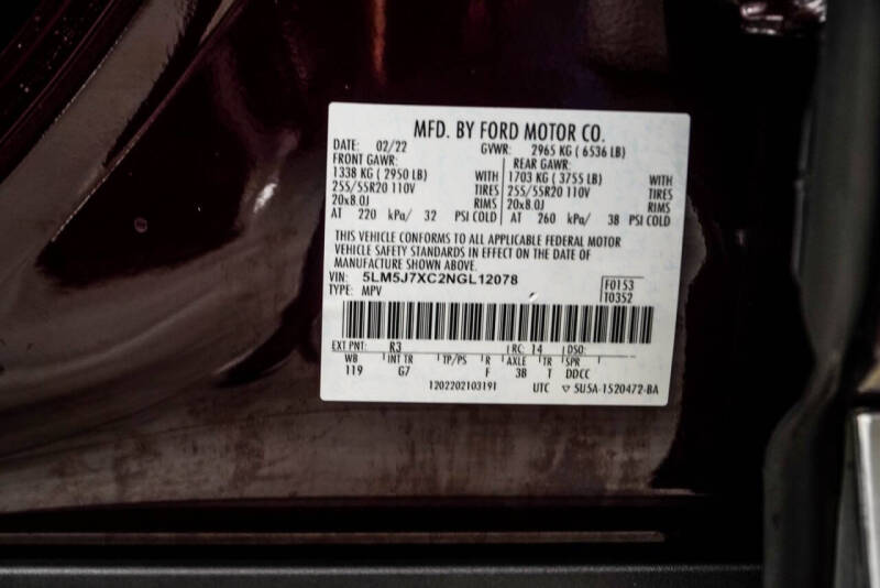 2022 Lincoln Aviator Reserve