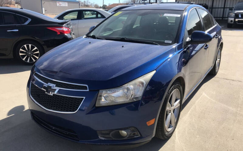 2012 Chevrolet Cruze for sale at Tiger Auto Sales in Guymon OK