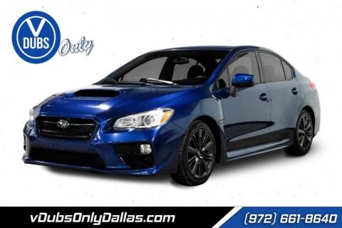 2015 Subaru WRX for sale at VDUBS ONLY in Dallas TX