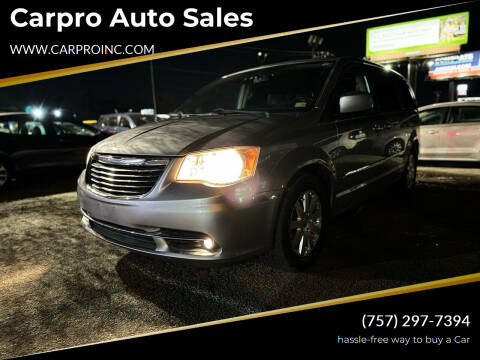 2014 Chrysler Town and Country for sale at Carpro Auto Sales in Chesapeake VA