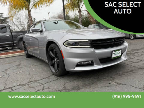 2016 Dodge Charger for sale at SAC SELECT AUTO in Sacramento CA