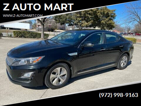 2016 Kia Optima Hybrid for sale at Z AUTO MART in Lewisville TX