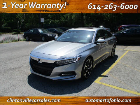 2020 Honda Accord for sale at Clintonville Car Sales - AutoMart of Ohio in Columbus OH