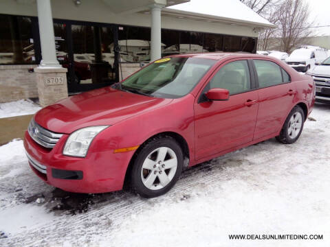 2008 Ford Fusion for sale at DEALS UNLIMITED INC in Portage MI