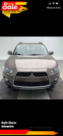 2012 Mitsubishi Outlander for sale at Right Choice Automotive in Rochester NY