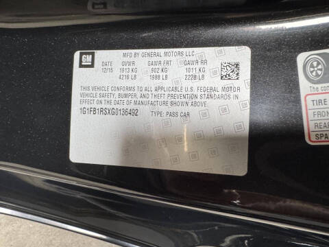 2016 Chevrolet Camaro LT