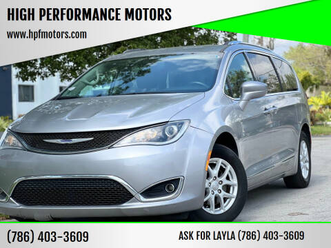 2020 Chrysler Pacifica for sale at HIGH PERFORMANCE MOTORS in Hollywood FL