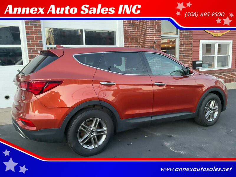 2017 Hyundai Santa Fe Sport for sale at Annex Auto Sales INC in North Attleborough MA