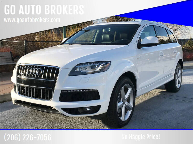 2010 Audi Q7 for sale at GO AUTO BROKERS in Bellevue WA