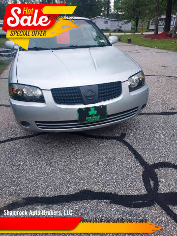 2004 Nissan Sentra for sale at Shamrock Auto Brokers, LLC in Belmont NH