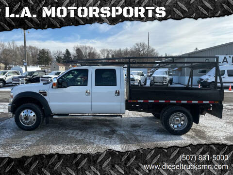 2008 Ford F-450 Super Duty for sale at L.A. MOTORSPORTS in Windom MN