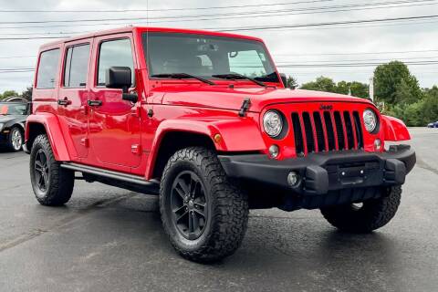 2017 Jeep Wrangler Unlimited for sale at Knighton's Auto Services INC in Albany NY