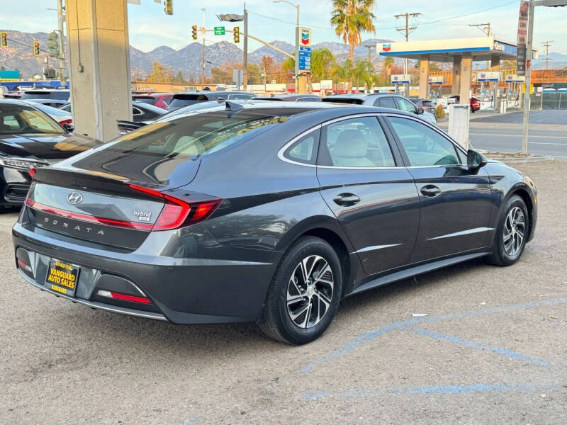 2021 Hyundai Sonata Hybrid Blue