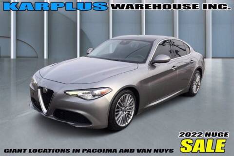 2017 Alfa Romeo Giulia for sale at Karplus Warehouse in Pacoima CA
