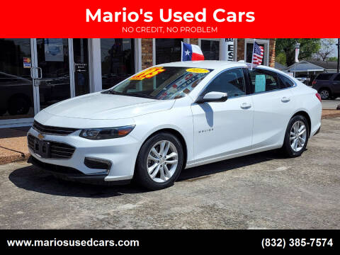 2017 Chevrolet Malibu for sale at Mario's Used Cars - South Houston Location in South Houston TX