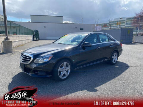 2014 Mercedes-Benz E-Class for sale at Elmora Motor Sport in Elizabeth NJ
