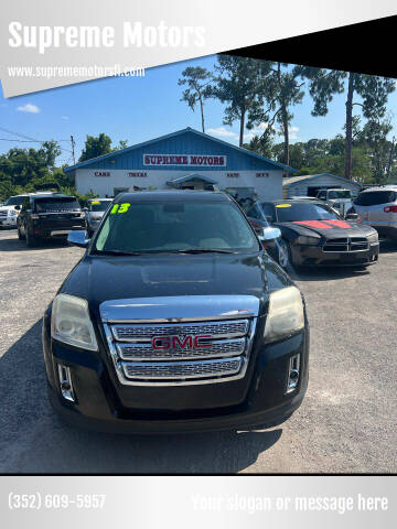 2013 GMC Terrain for sale at Supreme Motors in Leesburg FL