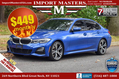 2021 BMW 3 Series for sale at Import Masters in Great Neck NY