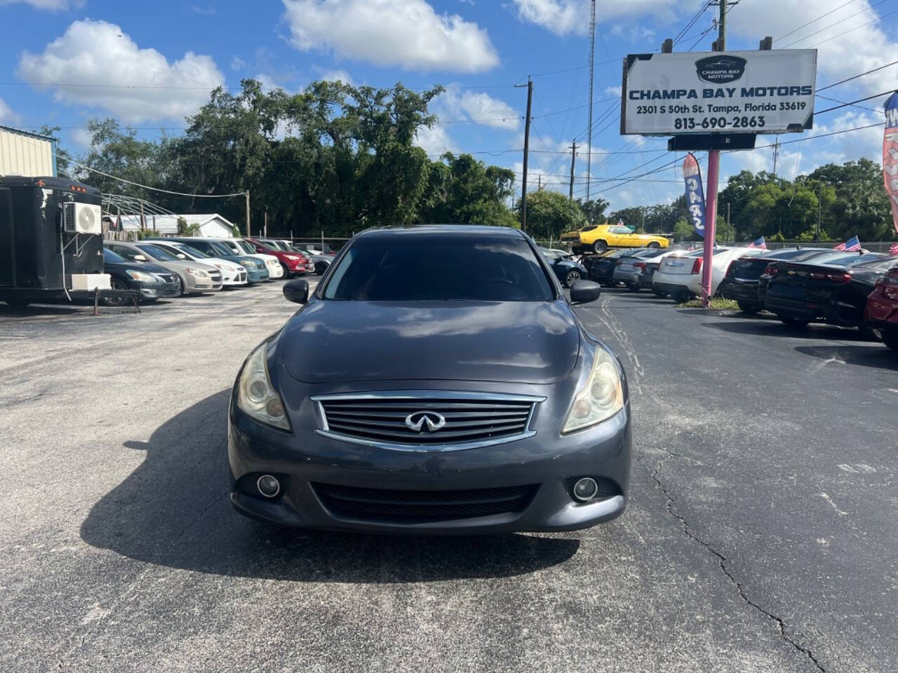 2012 INFINITI G37 Sedan for sale at Champa Bay Motors in Tampa, FL