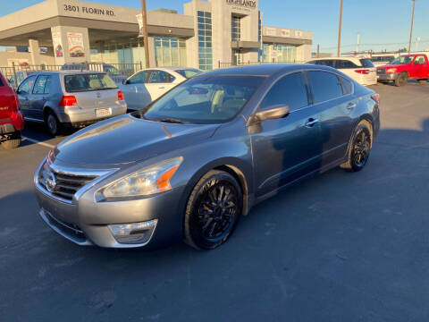 2015 Nissan Altima for sale at Vision Auto Sales in Sacramento CA