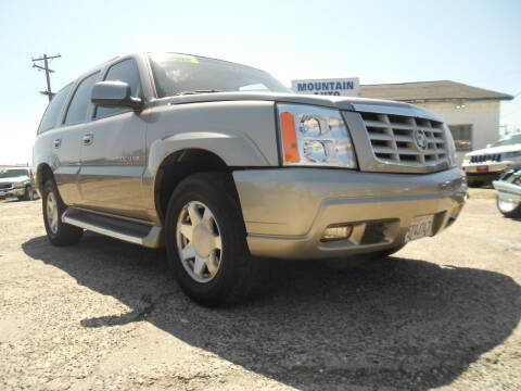 2002 Cadillac Escalade