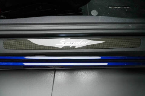 2021 Porsche 718 Boxster Spyder