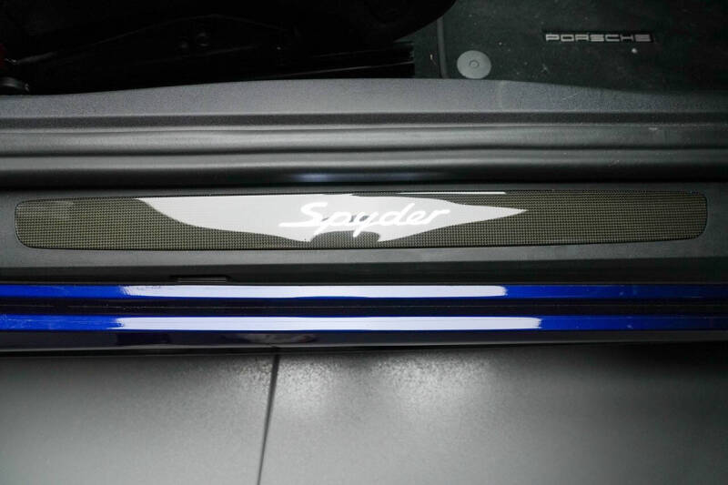 2021 Porsche 718 Boxster Spyder