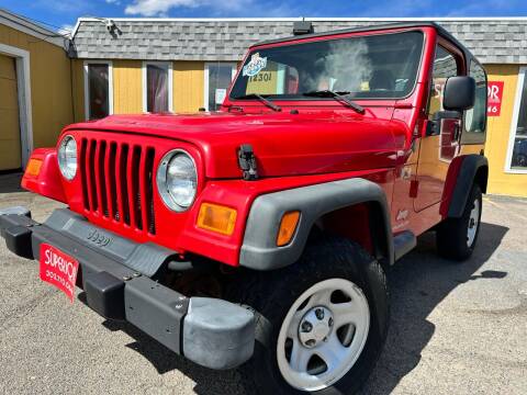 2004 Jeep Wrangler for sale at Superior Auto Sales, LLC in Wheat Ridge CO
