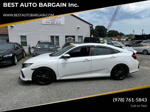 2020 Honda Civic for sale at BEST AUTO BARGAIN inc. in Lowell MA