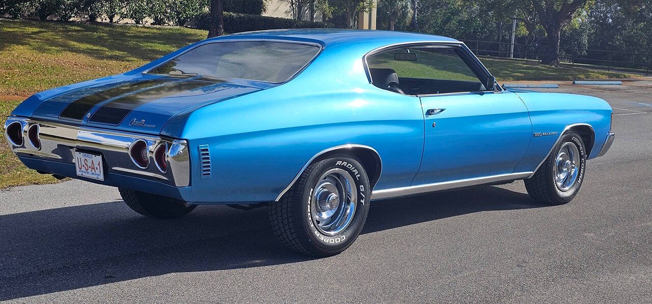 1972 Chevrolet Chevelle for sale at FLORIDA CORVETTE EXCHANGE LLC in Hudson, FL