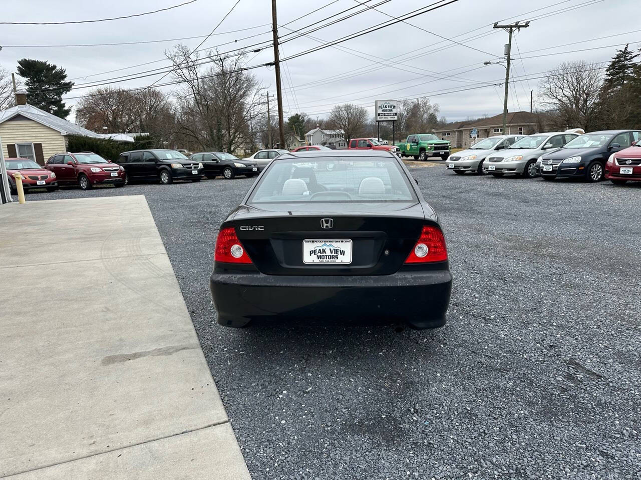 2004 Honda Civic for sale at PEAK VIEW MOTORS in Mount Crawford, VA