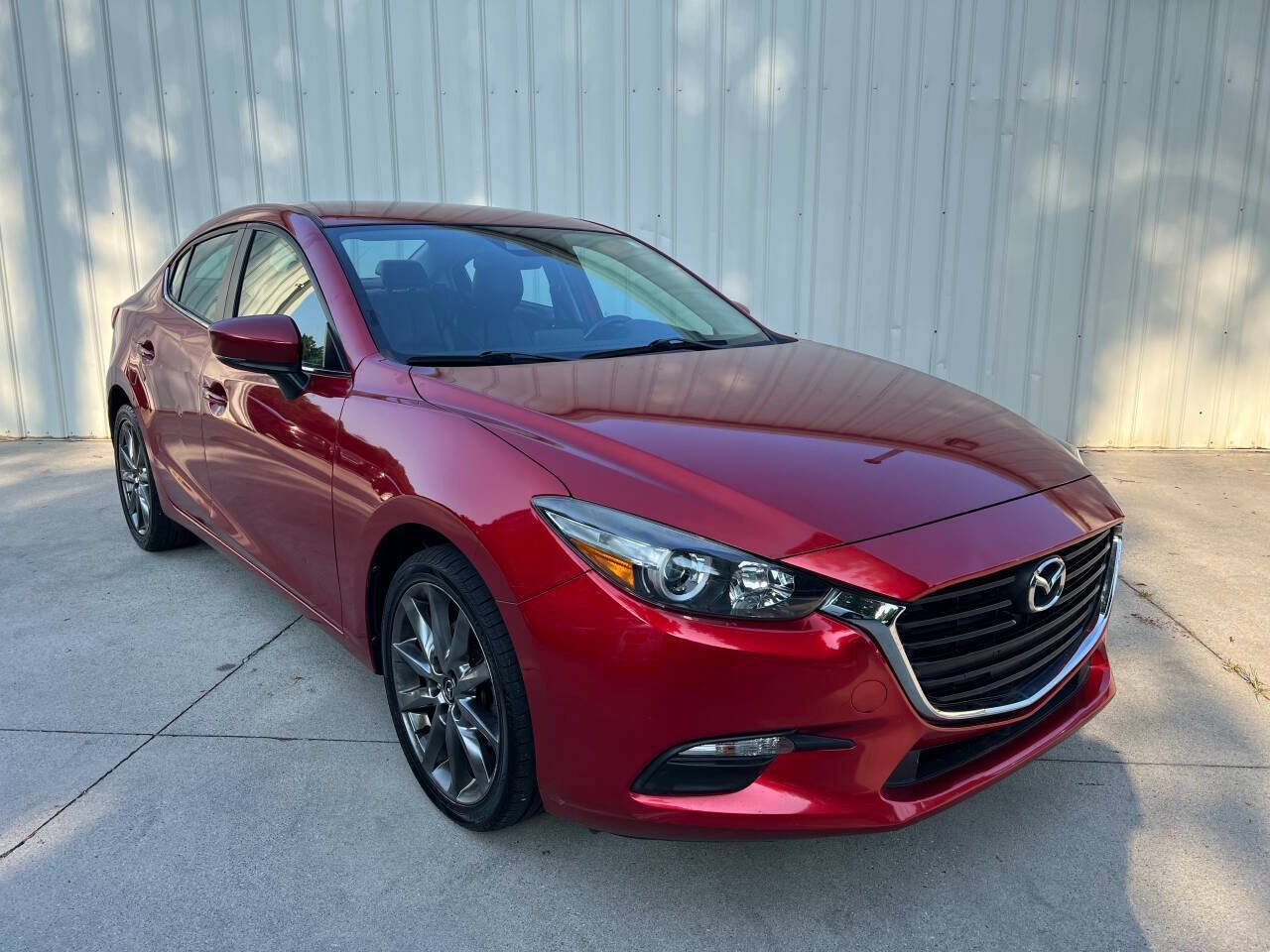 Red 2018 Mazda Mazda3 Touring Touring 4dr Sedan 6A 1