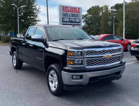 2014 Chevrolet Silverado 1500 for sale at Reliable Cars & Trucks LLC in Raleigh NC