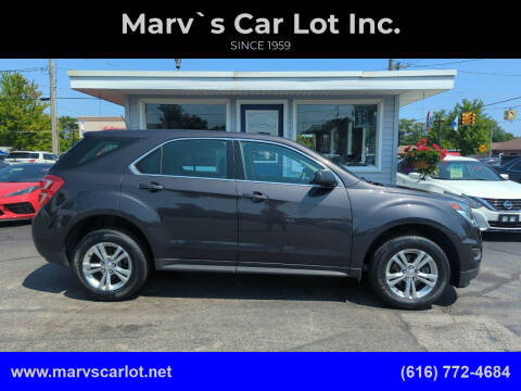 2016 Chevrolet Equinox for sale at Marv`s Car Lot Inc. in Zeeland MI