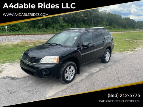 2009 Mitsubishi Endeavor for sale at A4dable Rides LLC in Haines City FL