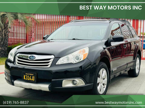2011 Subaru Outback for sale at BEST WAY MOTORS INC in San Diego CA